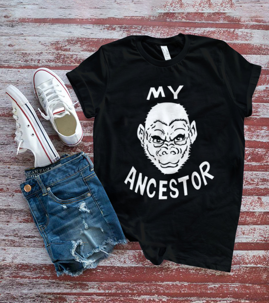 Blaise Ulysse Bernard Collins II My Ancestor Ape Face T-Shirt