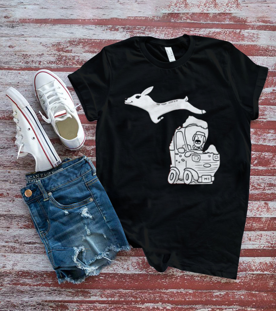 Michigan For Deer Ice Road Truck Journey T-Shirt