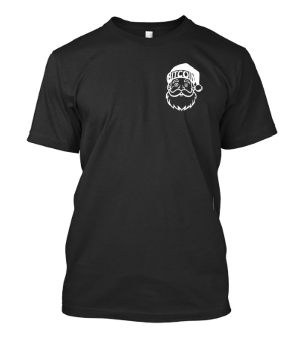 Crypto Hunters Bitcoin Santa Christmas Celebrations T-Shirt