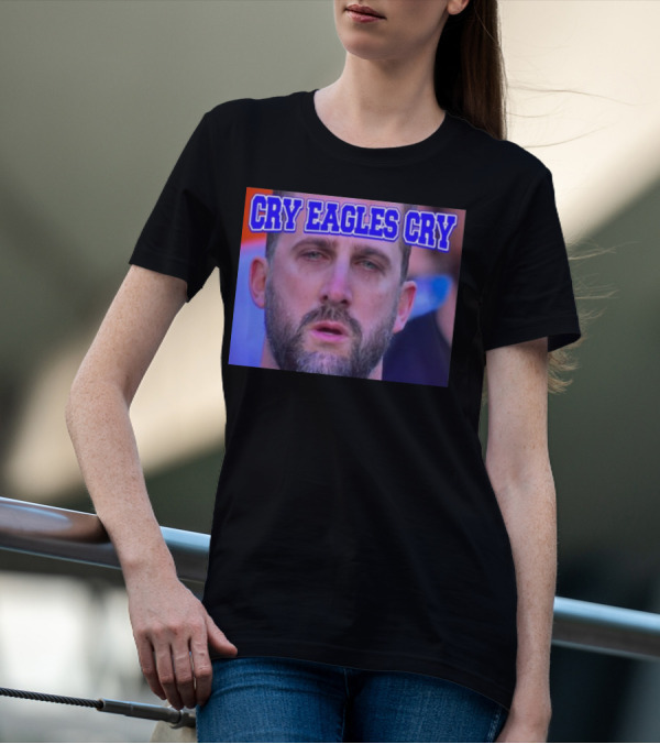 Shan Shariff Nick Sirianni Cry Eagles Cry Cry Eagles Cry T-Shirt