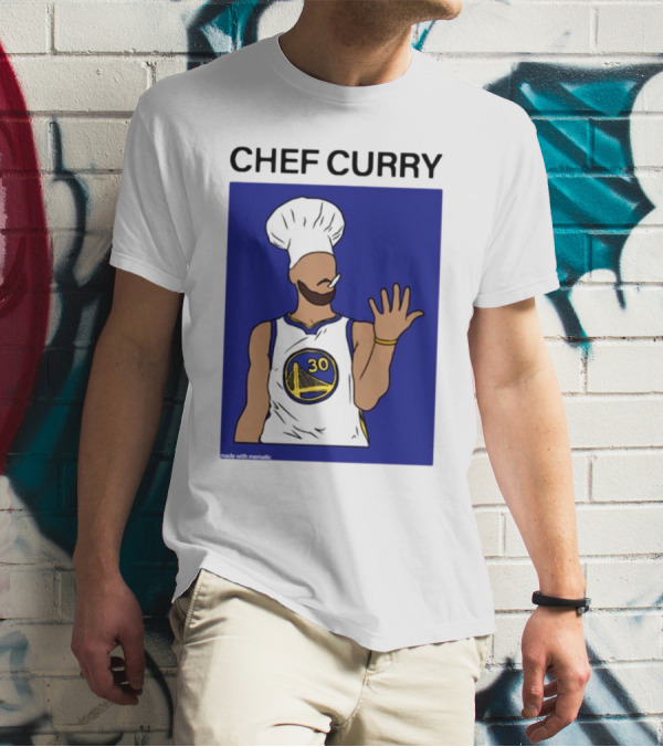 Chef Curry Golden State Basketball Number 30 T-Shirt