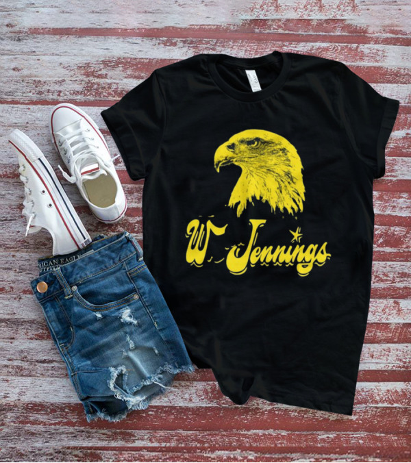Seager X Waylon Jennings Eagle W Jennings Star T-Shirt