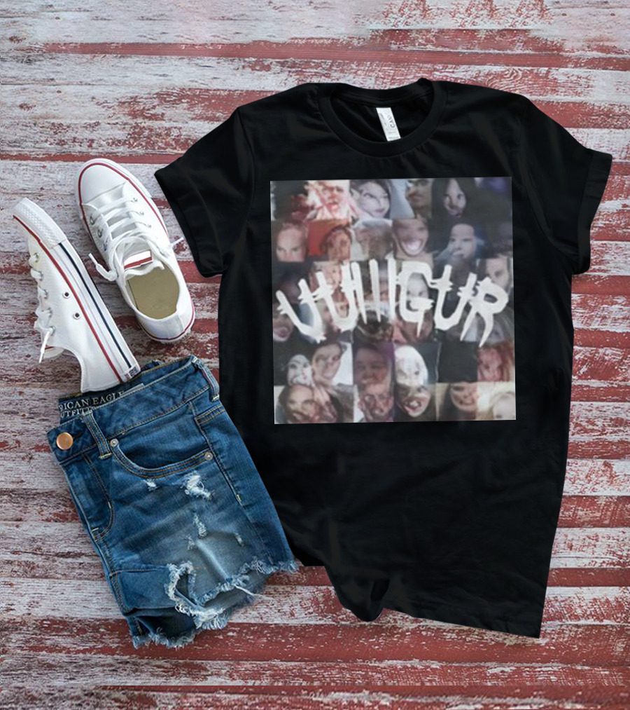 Vulllgur Collage Ritual Faces T-Shirt