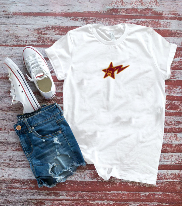 Ye Dropout Bear Star Lightning T-Shirt
