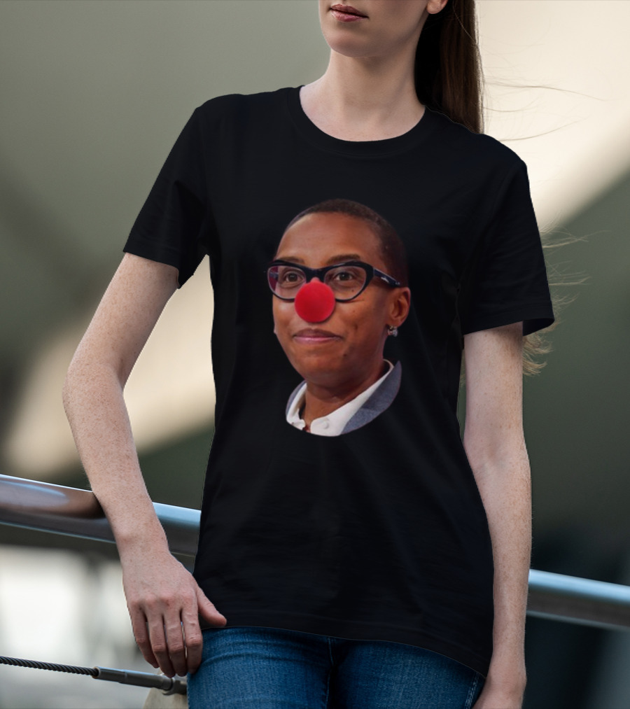 Claudine Gay With Red Clown Nose T-Shirt