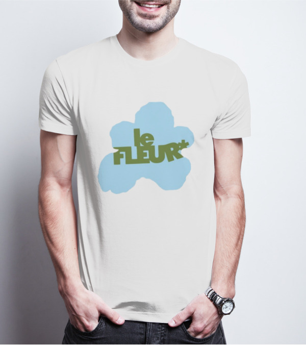 Golf Le Fleur Flower Le Fleur Blue Green T-Shirt