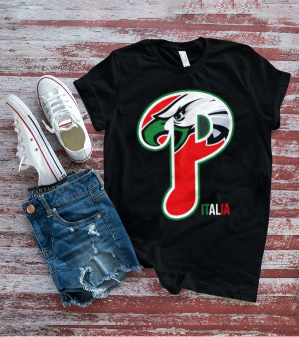 Eagles Phillies Italia P T-Shirt