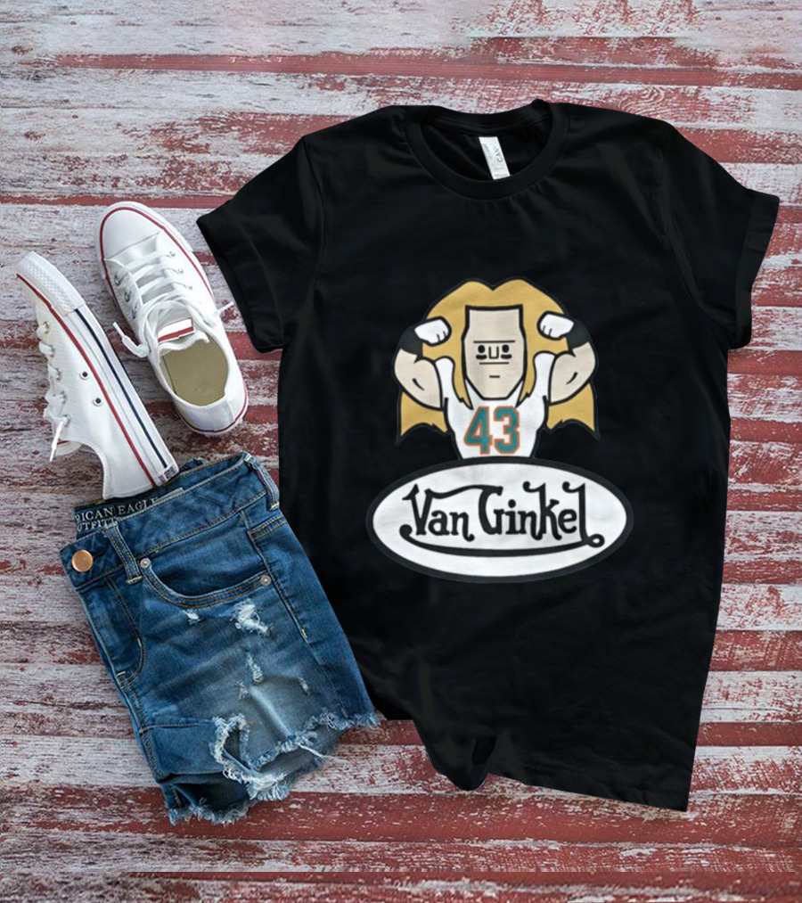 Van Ginkel 43 Vibzmiami Football Player T-Shirt
