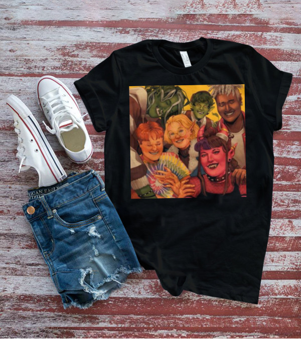 We're The Bad Fantasy Friends Group T-Shirt