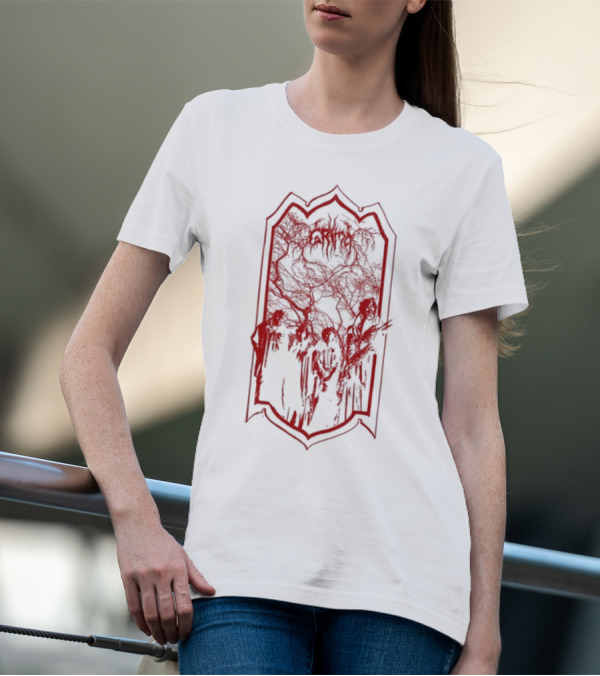 Grima The Cult Dark Red Band T-Shirt