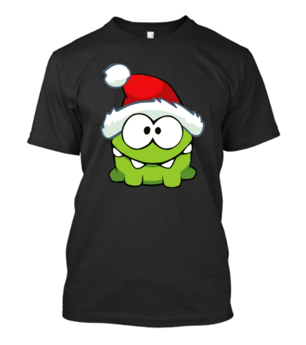 Santa Hat Om Nom T-Shirt