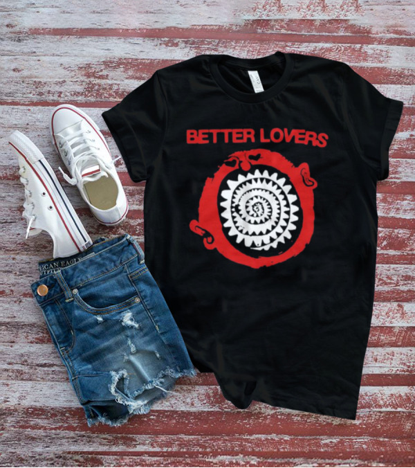 Better Lovers Red Spiral Teeth T-Shirt