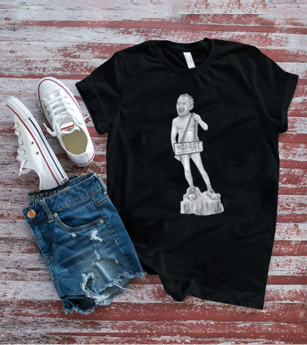 Stu Hoarse Stone Sculpture Statue T-Shirt