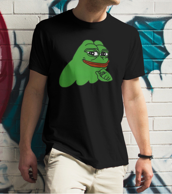 Ribbit.Pepe Pepe Frog Meme Iconic Sol T-Shirt