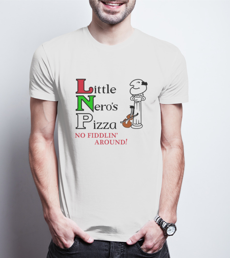 Tj Watt Little Nero's Pizza No Fiddlin' Around Classic T-Shirt