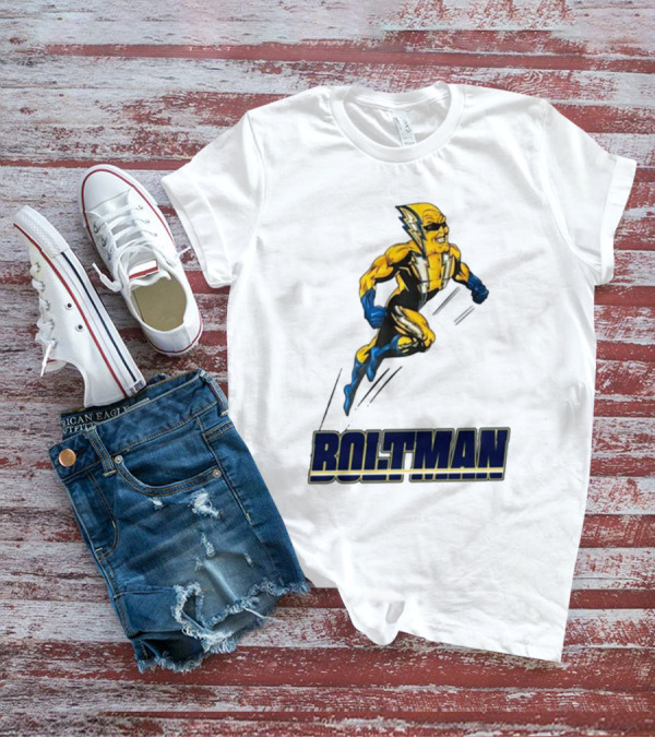 Boltman Superhero With Lightning Costume T-Shirt