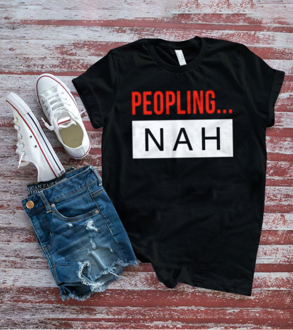 Peopling Nah Minimalist T-Shirt