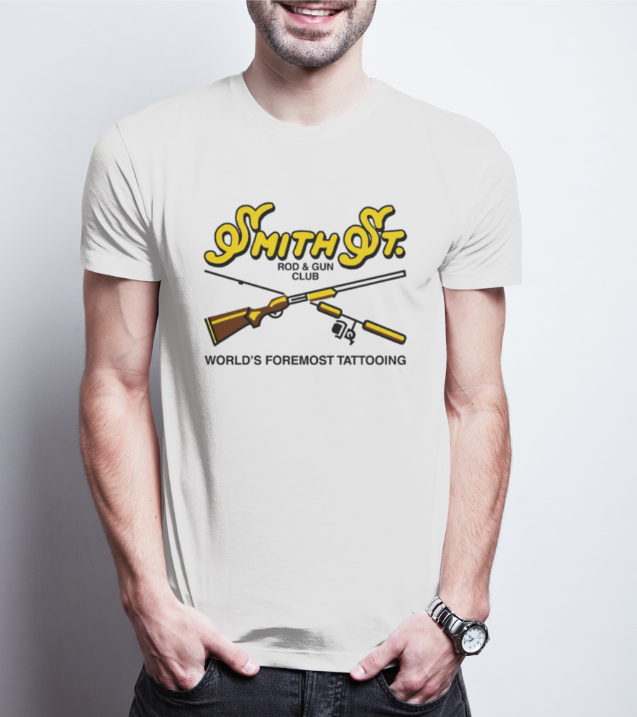 Smith St Rod And Gun Club World's Foremost Tattooing T-Shirt