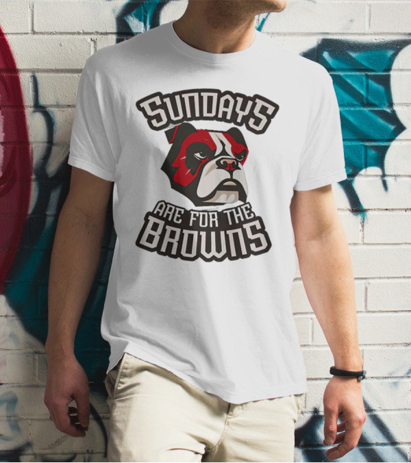 Sundays Are For The Browns T-Shirt