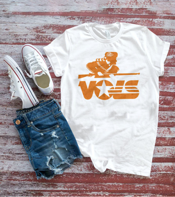 Tennessee Vols Vintage Rifle Star Retro T-Shirt