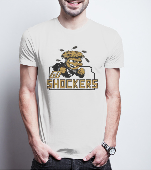 Wichita State University Go Shockers Mascot T-Shirt