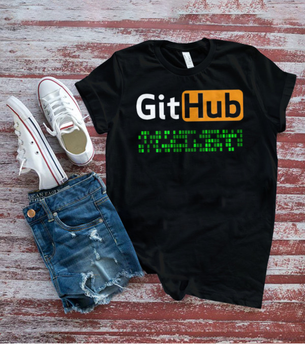 GitHub Code Contribution Squares T-Shirt