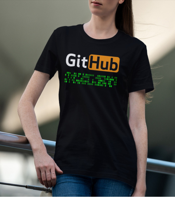 GitHub Code Contribution Squares T-Shirt