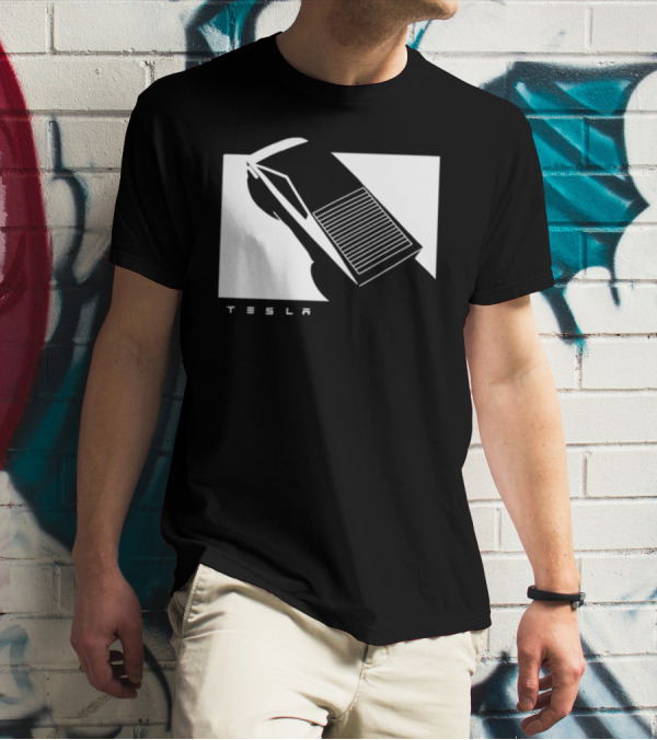 Tesla Cybertruck Monochrome Concept T-Shirt