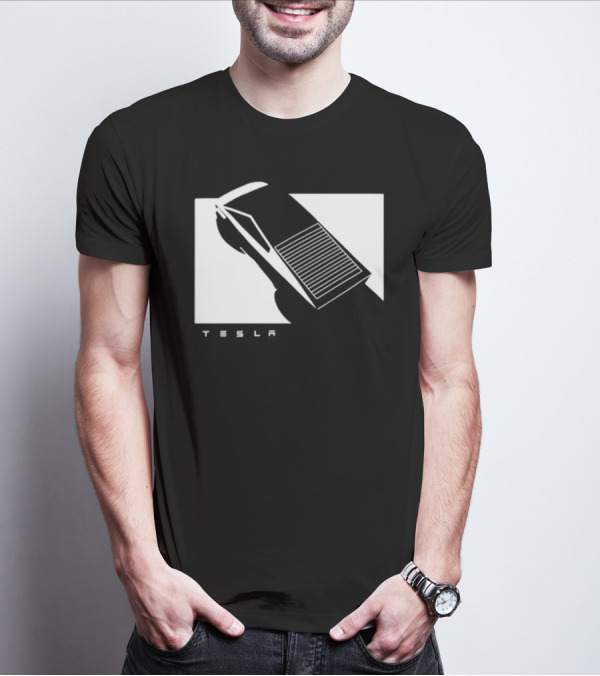 Tesla Cybertruck Monochrome Concept T-Shirt