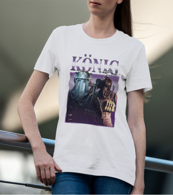 König Kortac Faction Masked Figures With Tactical Gear T-Shirt