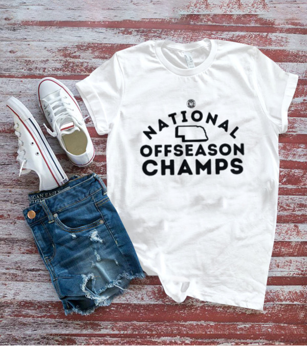Bbbprinting Nebraska National Offseason Champs Shirt Map T-Shirt