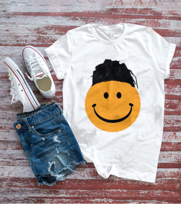 Smiling Face Have A Nice Game Emoji With Hair T-Shirt