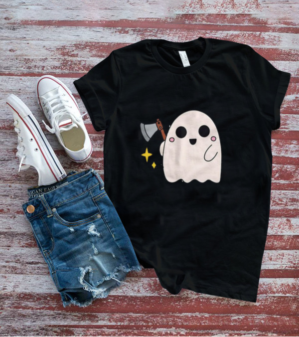 Your Face Pisses Me Off Ghost With Axe T-Shirt