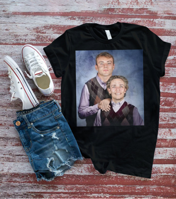 Carson Beck Brock Bowers Step Brothers Comedy Portrait T-Shirt