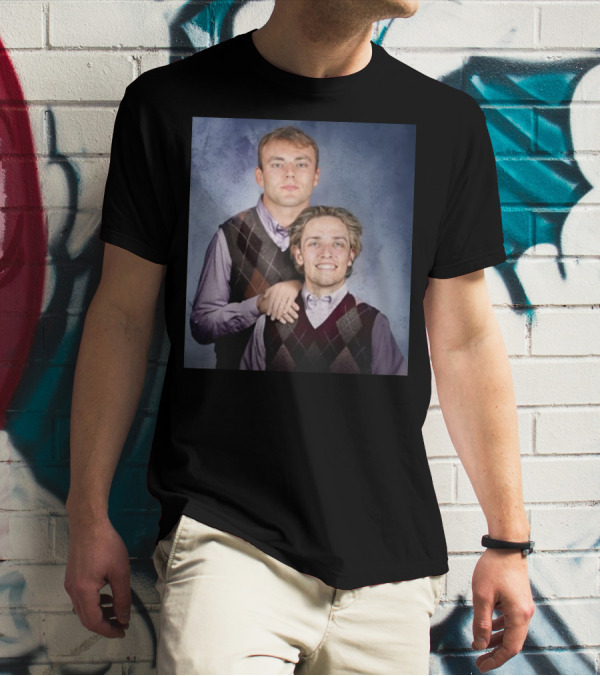 Carson Beck Brock Bowers Step Brothers Comedy Portrait T-Shirt