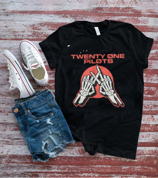 Twenty One Piløts Skeleton Hands I Created This World To Feel Some Control T-Shirt