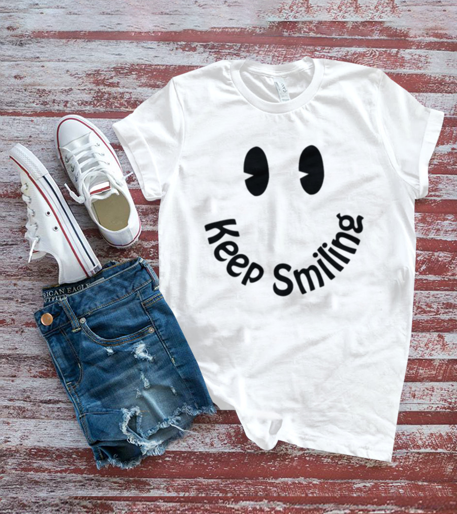 Devon Rodriguez Keep Smiling Face T-Shirt