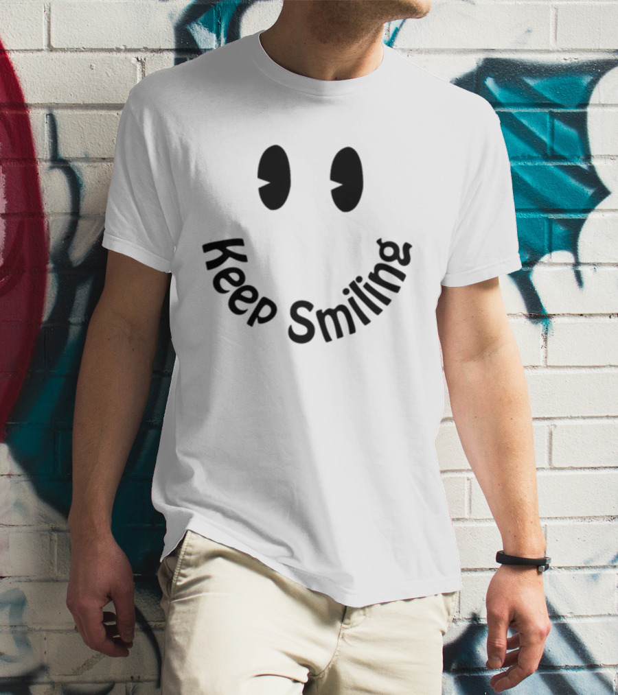 Devon Rodriguez Keep Smiling Face T-Shirt