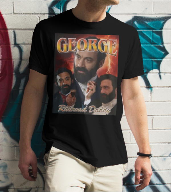 GEORGE Railroad Daddy Mummy Dearest Podcast T-Shirt