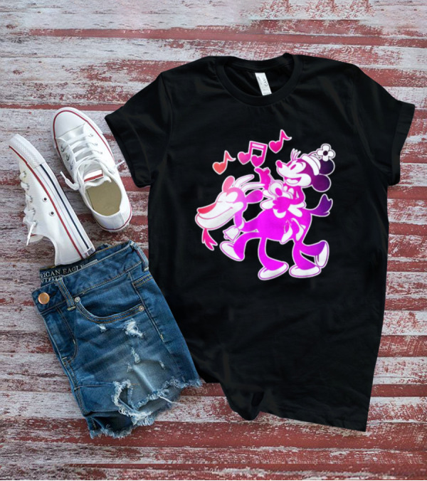 Pixelkitties Steamboat Minerva Musical Adventure Retro Cartoon T-Shirt