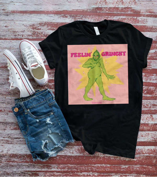 Feelin’ Grinchy Tragicgirls Retro Green Character T-Shirt