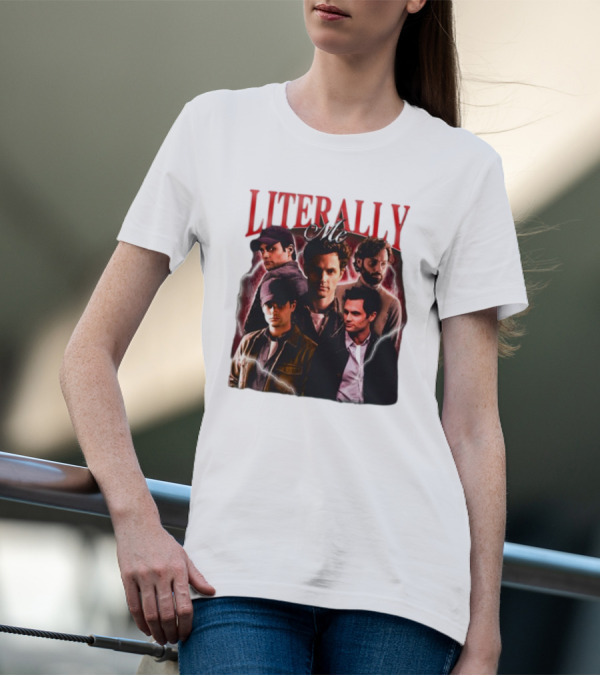 Notsafeforwear Joe Goldberg Literally Me Collage T-Shirt