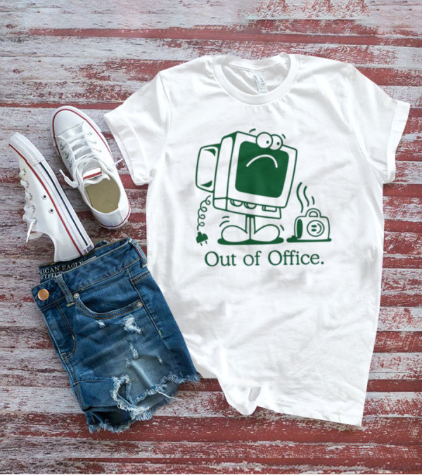 José Pablo Classic Computer Sad Face Out Of Office T-Shirt