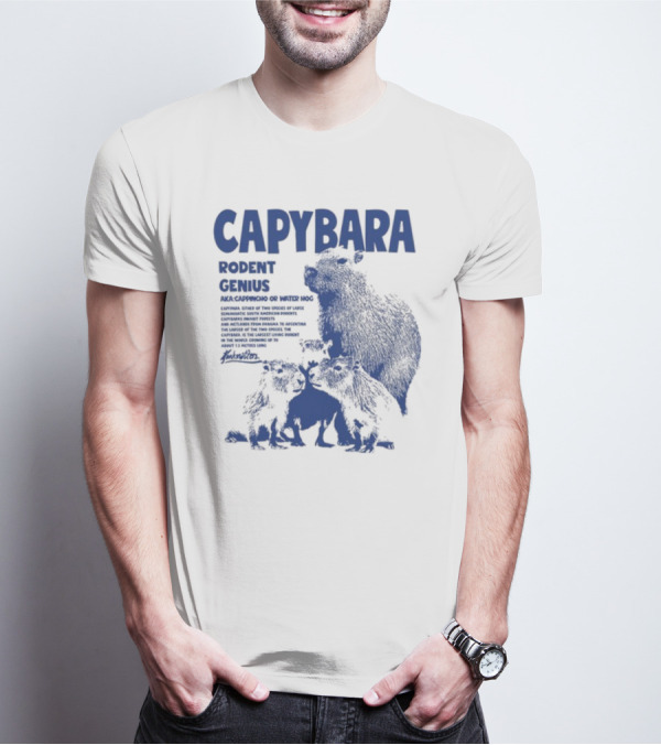 CAPYBARA Rodent Genius Aka Cappincho Or Water Hog T-Shirt