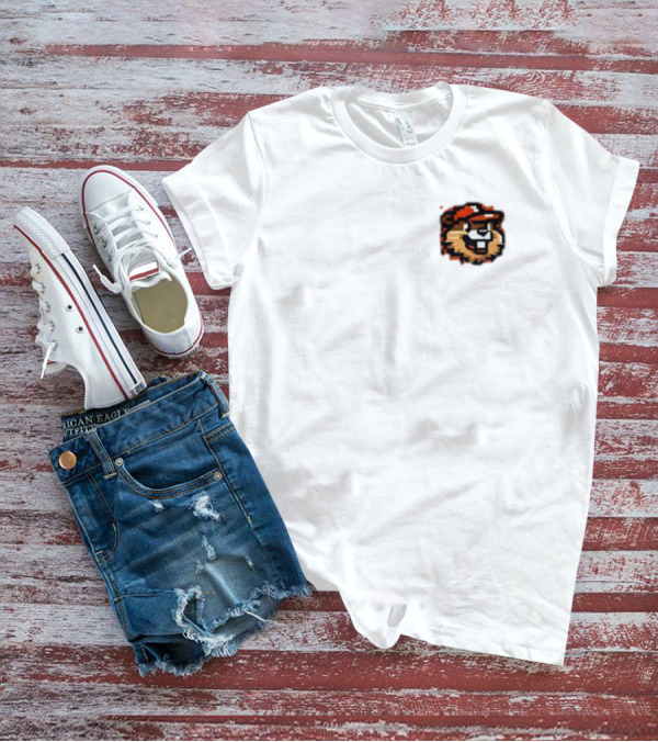 Digital Dam The Pac 2 Oregon State Beaver Retro Pixel T-Shirt