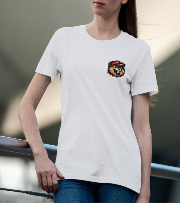 Digital Dam The Pac 2 Oregon State Beaver Retro Pixel T-Shirt