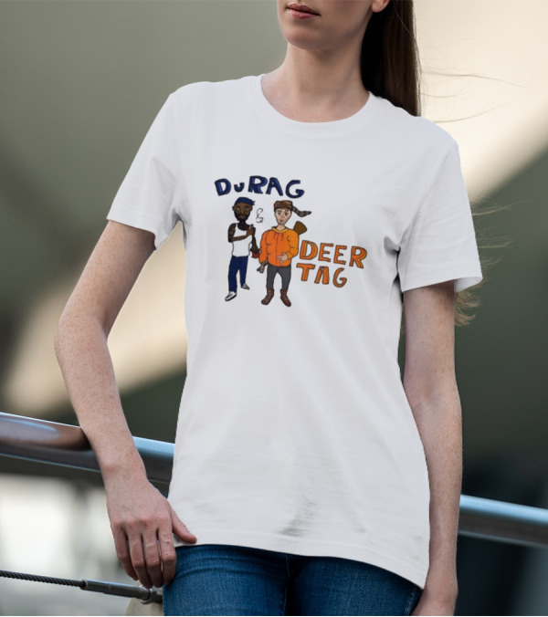 Topbananausa Store Durag Deer Tag T-Shirt