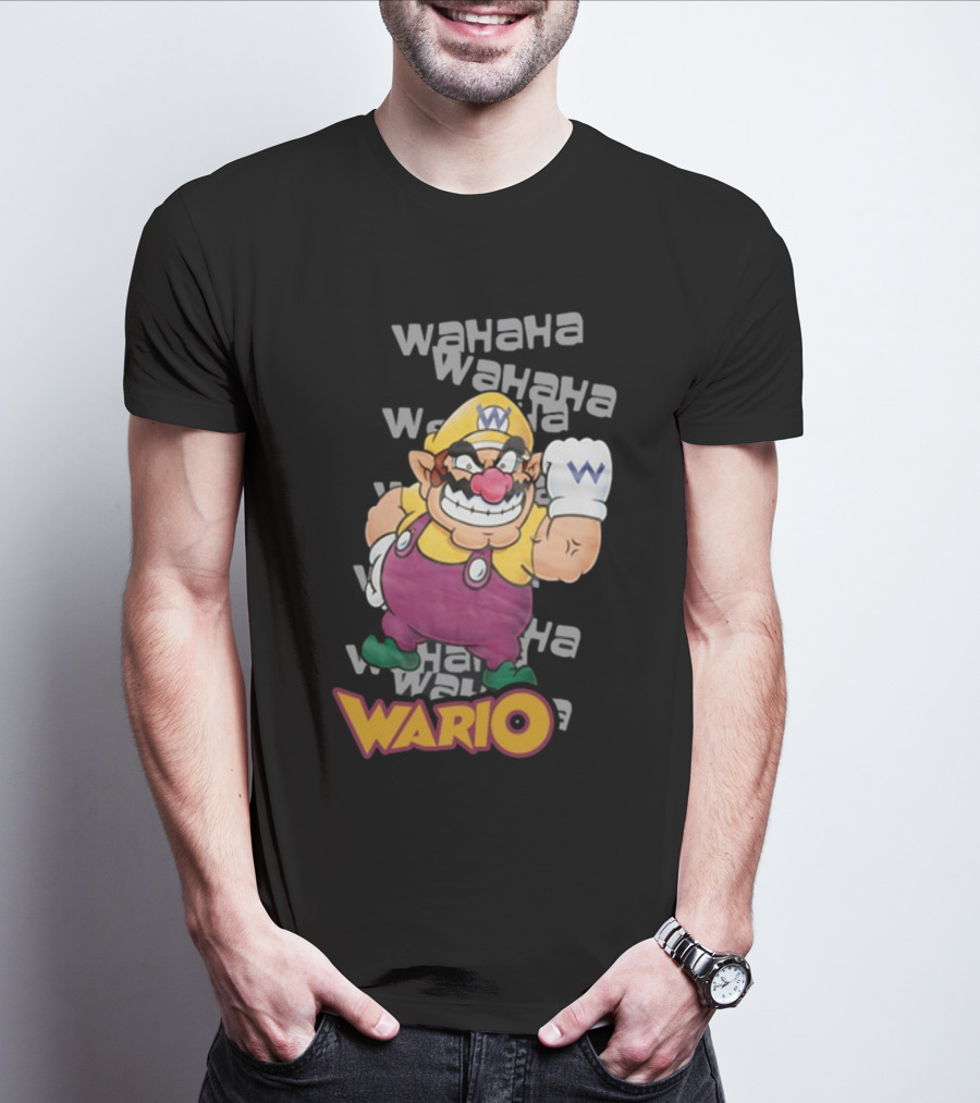 Wahaha Wario Big Beef Wario T-Shirt