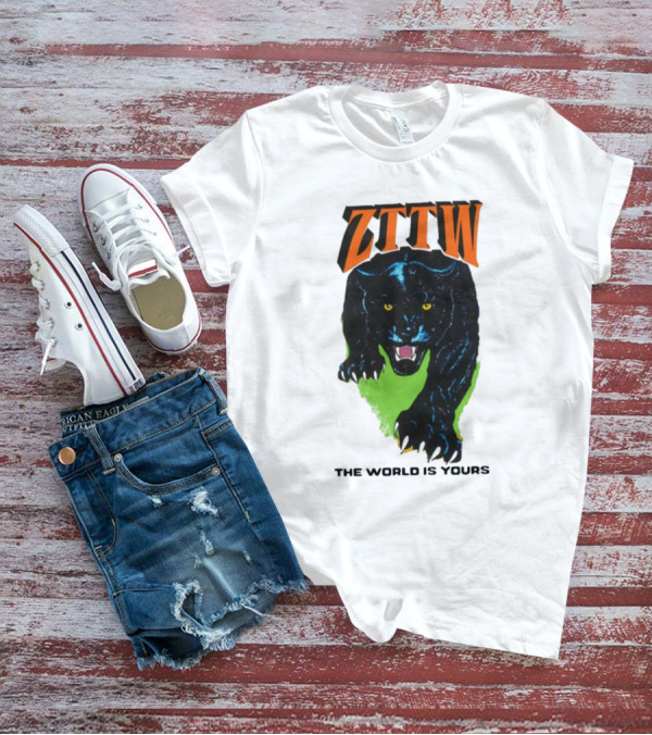 ZTTW The World Is Yours Black Panther T-Shirt