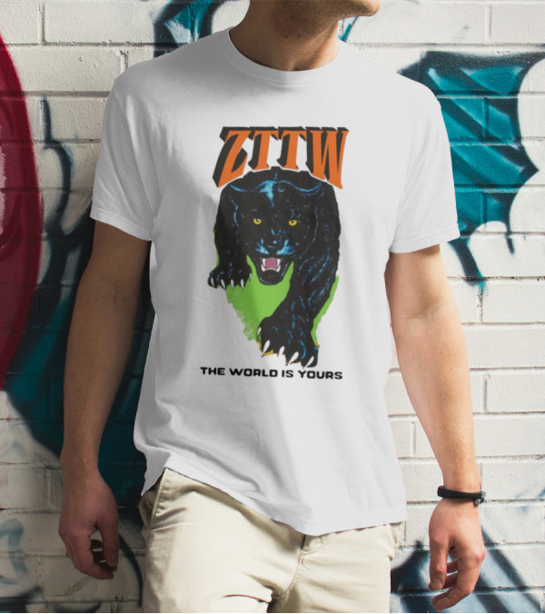 ZTTW The World Is Yours Black Panther T-Shirt